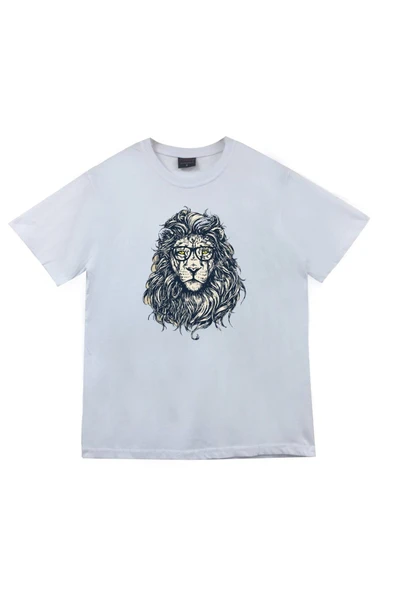 fame-stoned Unisex Beyaz  Baskılı T-shirt ürün görseli 1