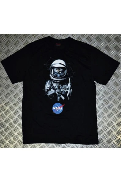 fame-stoned Nasa Baskılı T-shirt ürün görseli 1