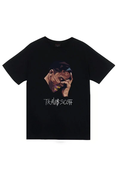 fame-stoned Scott Baskılı T-shirt ürün görseli 1