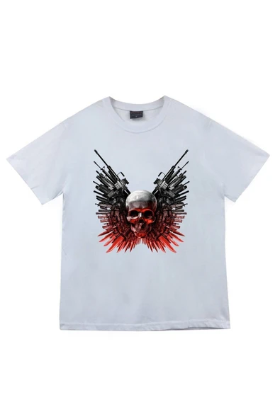 fame-stoned Kuru Kafa Baskılı Unisex %100 Pamuk T-shirt ürün görseli 1