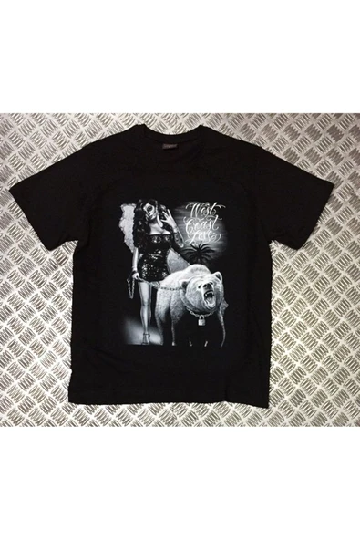 fame-stoned Ayı Baskılı T-shirt ürün görseli 1