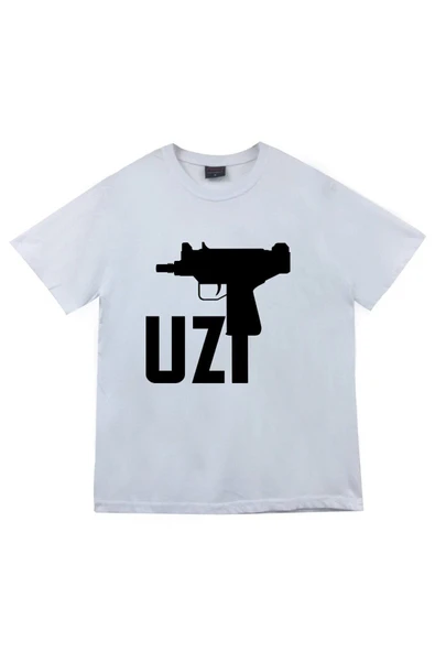 fame-stoned Uzi Baskılı T-shirt ürün görseli 1