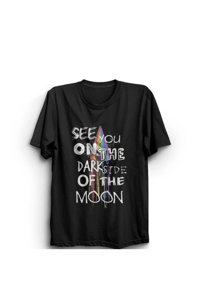 fame-stoned Unisex Siyah Baskılı Tshirt ürün görseli 1