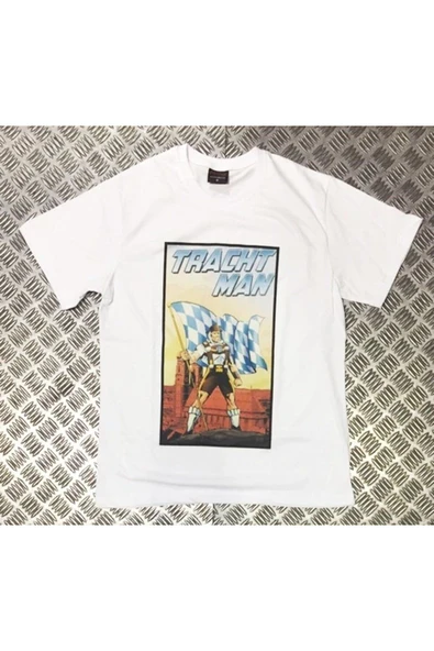 fame-stoned Trachtman Baskılı T-shirt ürün görseli 1