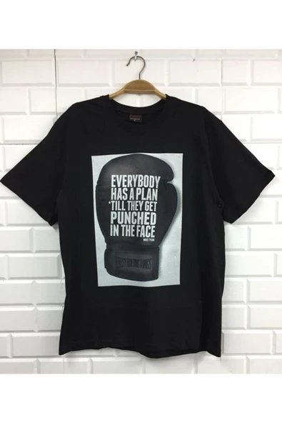 fame-stoned Erkek Mıke Tyson Baskılı T-shirt ürün görseli 1