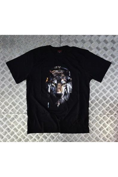 fame-stoned Kurt Baskılı Unisex %100 Pamuk Siyah T-shirt ürün görseli 1