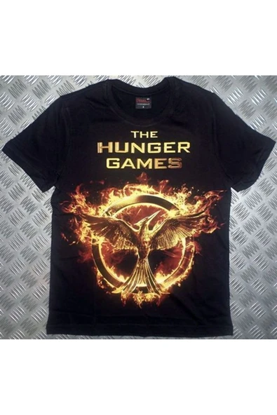 fame-stoned Açlık Oyunları Baskılı T-shirt ürün görseli 1