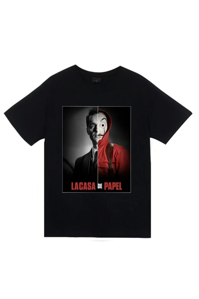 fame-stoned La Casa De Papel Baskılı -t-shirt ürün görseli 1