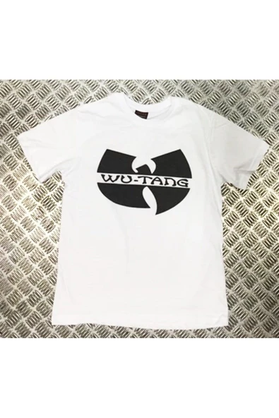 fame-stoned Wu-tang Clan Baskılı Unisex Beyaz %100 Pamuk T-shirt ürün görseli 1