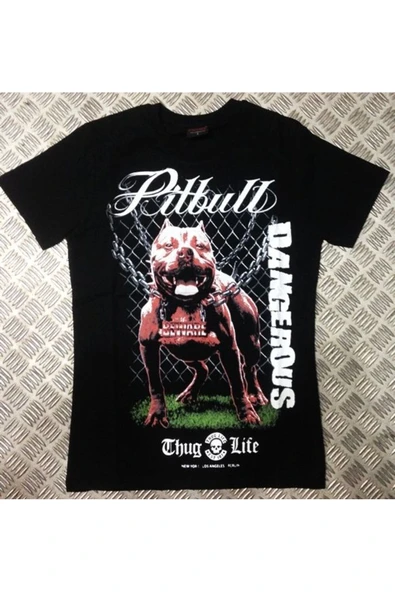 fame-stoned Thug Lıfe Baskılı T-shirt ürün görseli 1