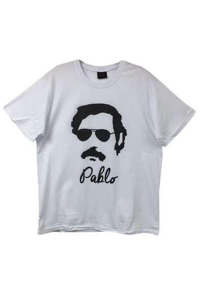 fame-stoned Baskılı Unisex %100 Pamuk Beyaz T-shirt ürün görseli 1