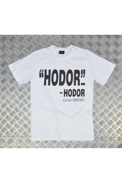 fame-stoned Game Of Thrones Baskılı Unisex %100 Pamuk Beyaz T-shirt ürün görseli 1