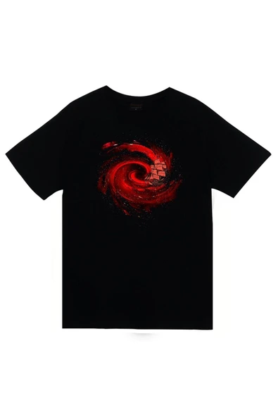 fame-stoned Unisex Siyah T-Shirt ürün görseli 1