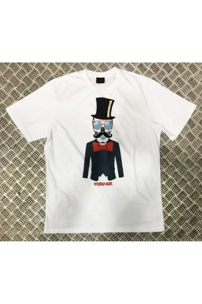 fame-stoned Kuru Kafa Baskılı Unisex %100 Pamuk T-shirt ürün görseli 1
