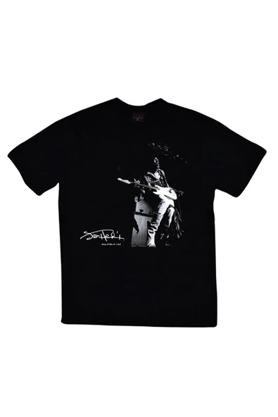 fame-stoned  Jimi Hendrix Baskılı T-shirt ürün görseli 1