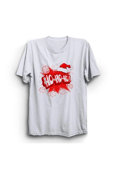 fame-stoned Yeni Yıl Hohoho Christmas Baskılı Tshirt ürün görseli 1