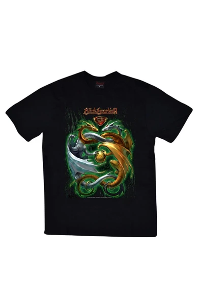 fame-stoned Blind Guardian Baskılı T-shirt ürün görseli 1