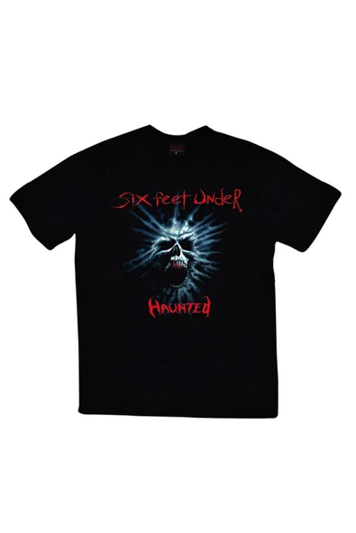 fame-stoned Six Feet Under Baskılı T-shirt ürün görseli 1