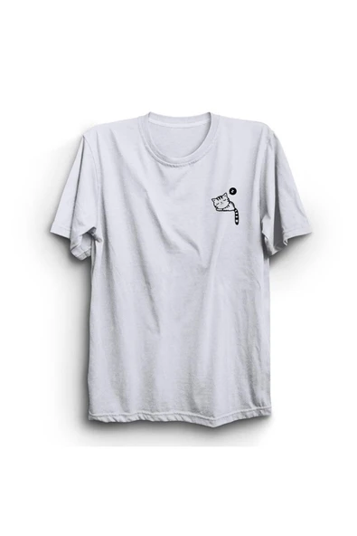 fame-stoned Cepte Uyuyan Kedi Cat Baskılı Tshirt ürün görseli 1