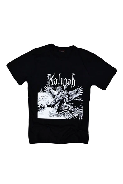 fame-stoned Kalmah Baskılı T-shirt ürün görseli 1