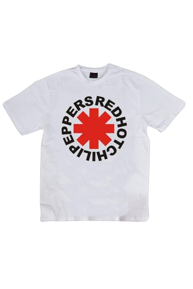 fame-stoned Red Hot Chili Peppers Baskılı Unisex %100 Pamuk T-shirt ürün görseli 1