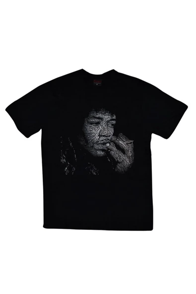 fame-stoned  Jimi Hendrix Baskılı T-shirt ürün görseli 1