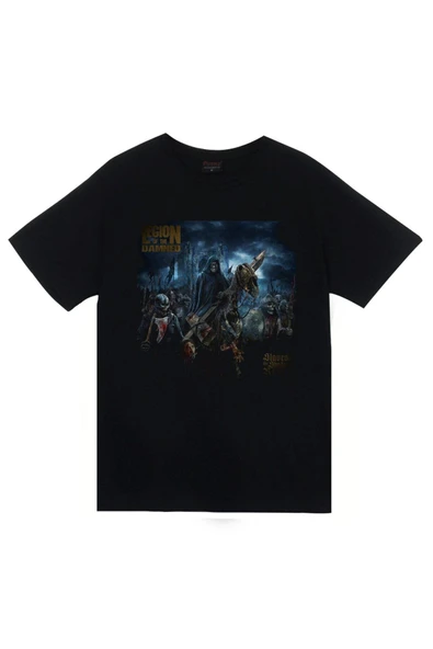fame-stoned Legion Of The Damned Slaves Of The Shadow Realm Baskılı T-shirt ürün görseli 1