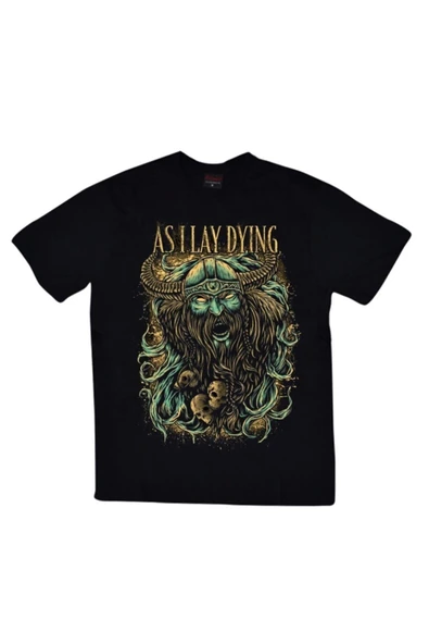 fame-stoned  Erkek Siyah Asilay Dying Baskılı T-Shirt ürün görseli 1