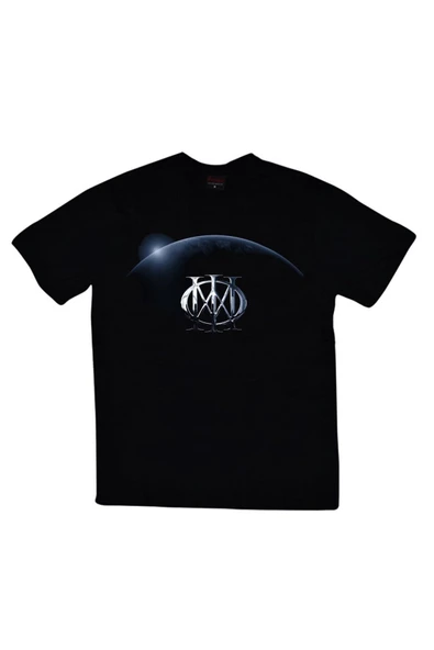 fame-stoned  Dream Theater Baskılı Unisex %100 Pamuk Siyah T-shirt ürün görseli 1