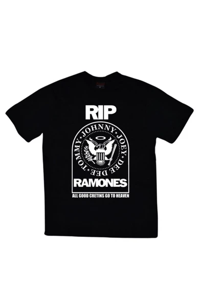 fame-stoned  Ramones Baskılı T-shirt ürün görseli 1