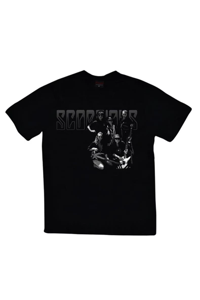 fame-stoned  Scorpions Basklı T-shirt ürün görseli 1
