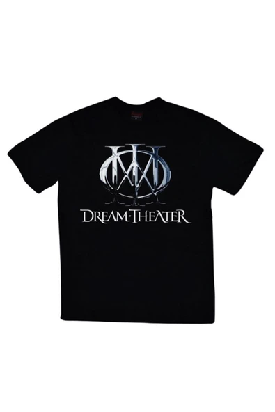 fame-stoned  Dream Theater Baskılı Unisex Siyah %100 Pamuk T-shirt ürün görseli 1