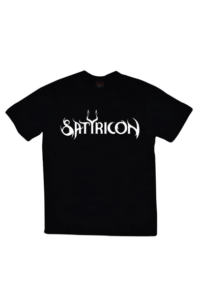 fame-stoned Satyricon Baskılı T-shirt ürün görseli 1