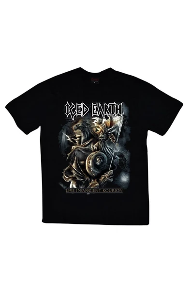 fame-stoned  Iced Earth Baskılı T-shirt ürün görseli 1