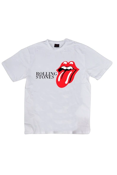 fame-stoned  The Rolling Stones Baskılı T-shirt ürün görseli 1