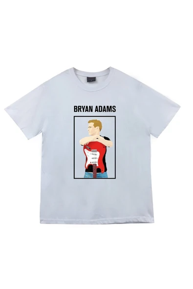 fame-stoned Bryan Adams Baskılı T-shirt ürün görseli 1
