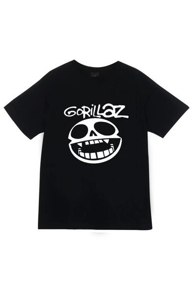 fame-stoned Gorillaz Baskılı T-shirt ürün görseli 1
