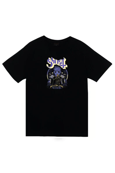 fame-stoned Ghost Baskılı T-shirt ürün görseli 1