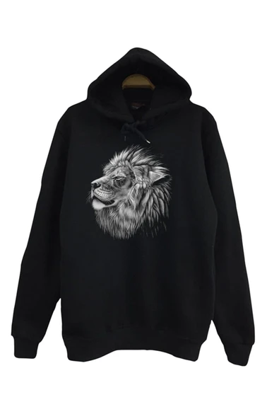 fame-stoned Aslan Baskılı Çocuk Sweatshirt ürün görseli 1