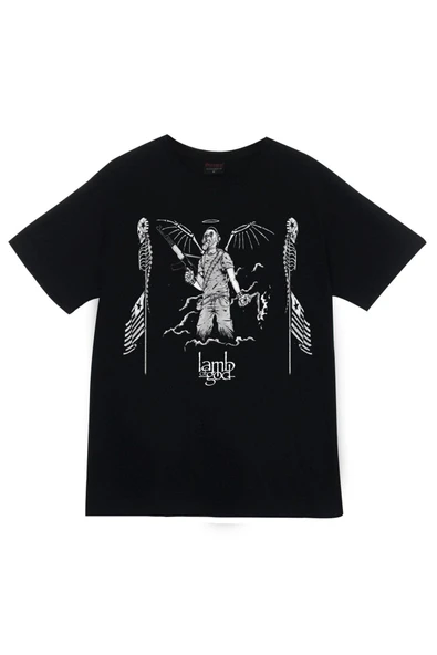 fame-stoned  Lamb Of God Baskılı T-shirt ürün görseli 1