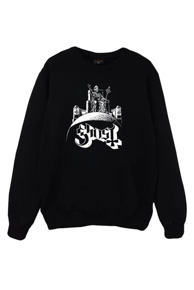 fame-stoned Ghost Baskılı Çocuk Sweatshirt ürün görseli 1