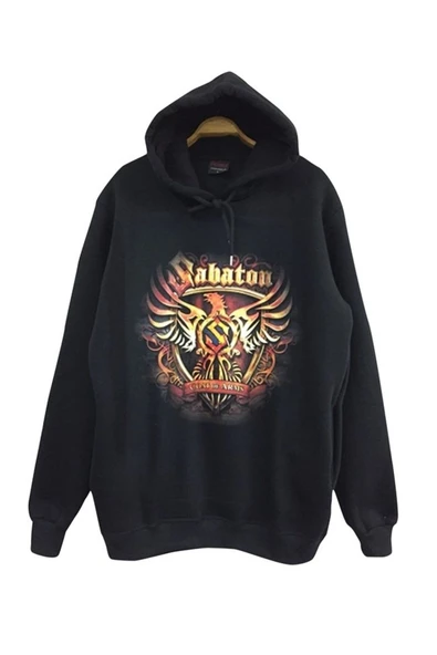 fame-stoned Sabaton Baskılı Çocuk Sweatshirt ürün görseli 1