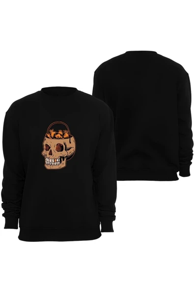 fame-stoned Halloween ( Cadılar Bayramı ) Baskılı Sweatshirt ürün görseli 1