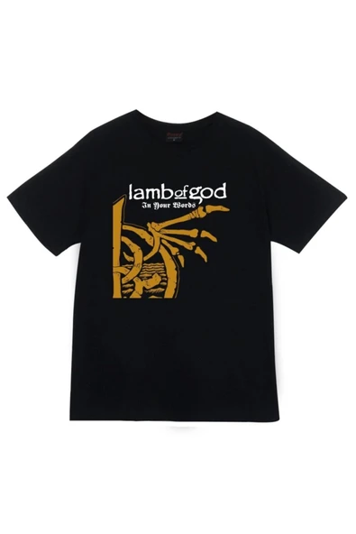 fame-stoned  Lamb Of God Baskılı T-shirt ürün görseli 1