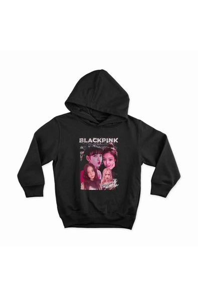 fame-stoned Blackpink ( Kpop , Black Pink ) Özel Tasarım Kapüşonlu Unisex Sweatshirt ürün görseli 1