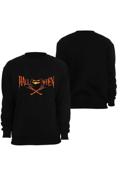 fame-stoned Halloween ( Cadılar Bayramı ) Baskılı Sweatshirt ürün görseli 1
