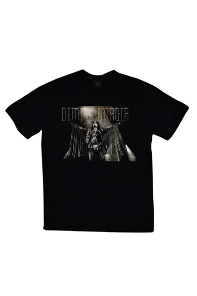 fame-stoned  Dimmu Borgir Baskılı Unisex %100 Pamuk Siyah T-shirt ürün görseli 1