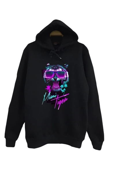 fame-stoned Kaplan Baskılı Çocuk Sweatshirt ürün görseli 1