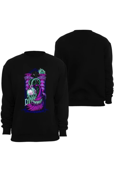 fame-stoned Alice In Chains Baskılı Unisex Bisiklet Yaka Sweatshirt ürün görseli 1
