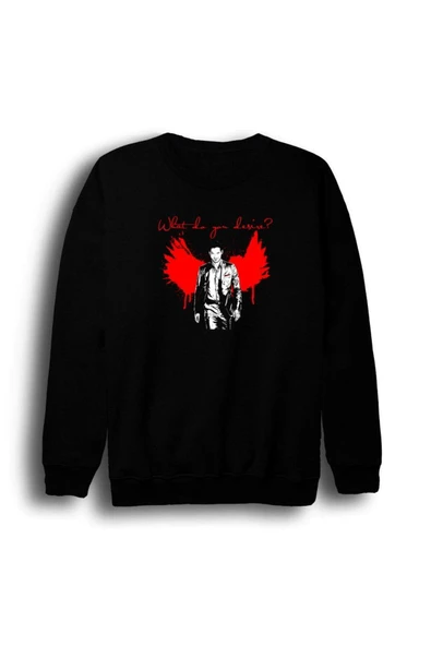 fame-stoned What Do You Desire Baskılı Sweatshirt ürün görseli 1